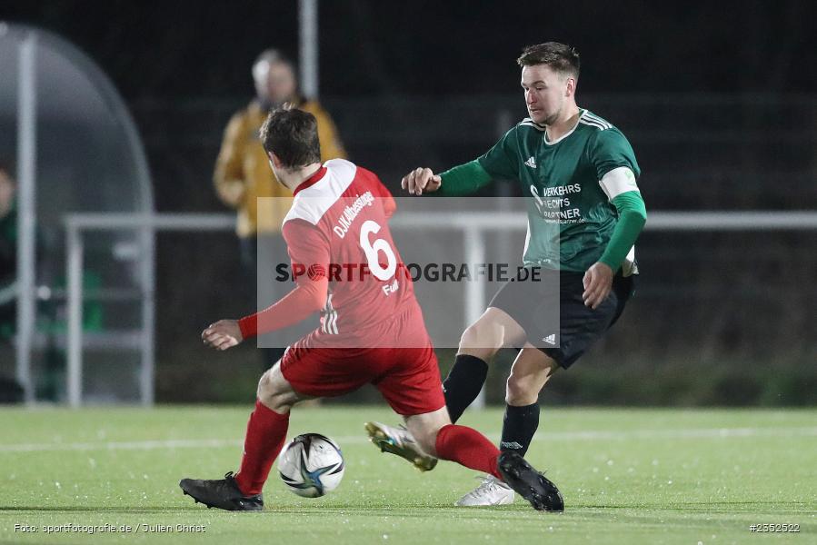 Louis Steinmetz, Kunstrasenplatz, Thüngersheim, 22.02.2023, sport, action, Fussball, BFV, Freundschaftsspiele, Bezirksliga Ufr. Ost, Kreisklasse Würzburg Gr. 4, DJK, FVT, DJK Altbessingen, FV Thüngersheim - Bild-ID: 2352522 Louis Steinmetz, Kunstrasenplatz, Thüngersheim, 22.02.2023, sport, action, Fussball, BFV, Freundschaftsspiele, Bezirksliga Ufr. Ost, Kreisklasse Würzburg Gr. 4, DJK, FVT, DJK Altbessingen, FV Thüngersheim - Bild-ID: 2352522