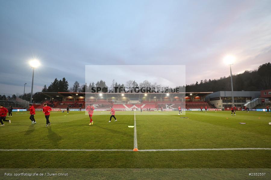 Pitch, Flutlicht, Stadion, Symbolbild, FLYERALARM Arena, Würzburg, 24.02.2023, sport, action, Fussball, BFV, 25. Spieltag, Regionalliga Bayern, TGM, FWK, Türkgücü München, FC Würzburger Kickers - Bild-ID: 2352537