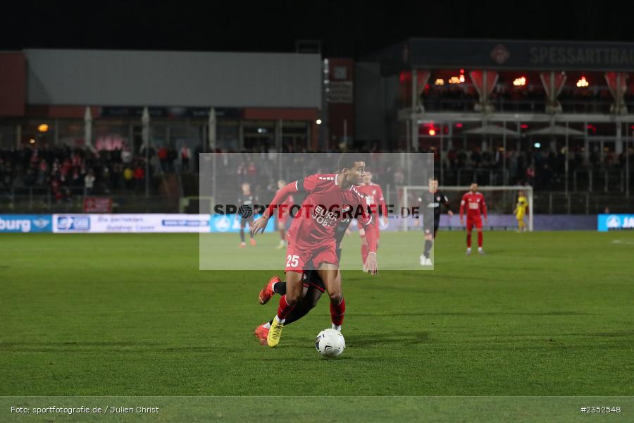 David Kebe, FLYERALARM Arena, Würzburg, 24.02.2023, sport, action, Fussball, BFV, 25. Spieltag, Regionalliga Bayern, TGM, FWK, Türkgücü München, FC Würzburger Kickers - Bild-ID: 2352548 David Kebe, FLYERALARM Arena, Würzburg, 24.02.2023, sport, action, Fussball, BFV, 25. Spieltag, Regionalliga Bayern, TGM, FWK, Türkgücü München, FC Würzburger Kickers - Bild-ID: 2352548