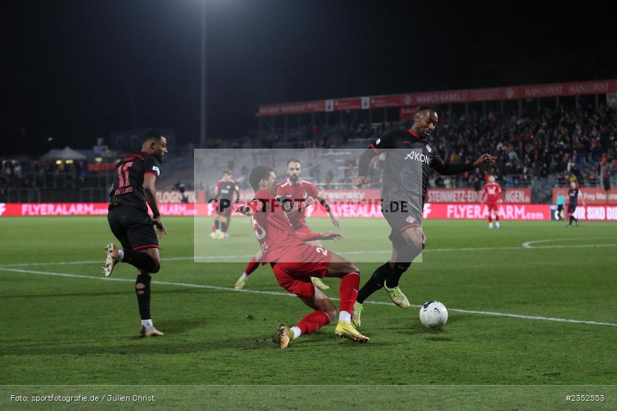 Saliou Sané, FLYERALARM Arena, Würzburg, 24.02.2023, sport, action, Fussball, BFV, 25. Spieltag, Regionalliga Bayern, TGM, FWK, Türkgücü München, FC Würzburger Kickers - Bild-ID: 2352553 Saliou Sané, FLYERALARM Arena, Würzburg, 24.02.2023, sport, action, Fussball, BFV, 25. Spieltag, Regionalliga Bayern, TGM, FWK, Türkgücü München, FC Würzburger Kickers - Bild-ID: 2352553