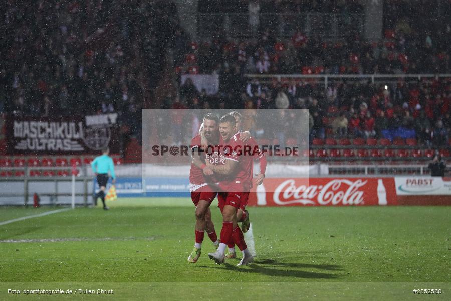 Torjubel, Kevin Hingerl, FLYERALARM Arena, Würzburg, 24.02.2023, sport, action, Fussball, BFV, 25. Spieltag, Regionalliga Bayern, TGM, FWK, Türkgücü München, FC Würzburger Kickers - Bild-ID: 2352580 Torjubel, Kevin Hingerl, FLYERALARM Arena, Würzburg, 24.02.2023, sport, action, Fussball, BFV, 25. Spieltag, Regionalliga Bayern, TGM, FWK, Türkgücü München, FC Würzburger Kickers - Bild-ID: 2352580