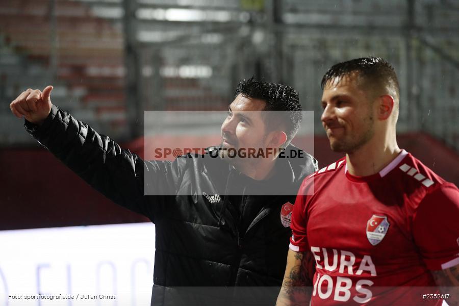 Maximilian Berwein, FLYERALARM Arena, Würzburg, 24.02.2023, sport, action, Fussball, BFV, 25. Spieltag, Regionalliga Bayern, TGM, FWK, Türkgücü München, FC Würzburger Kickers - Bild-ID: 2352617