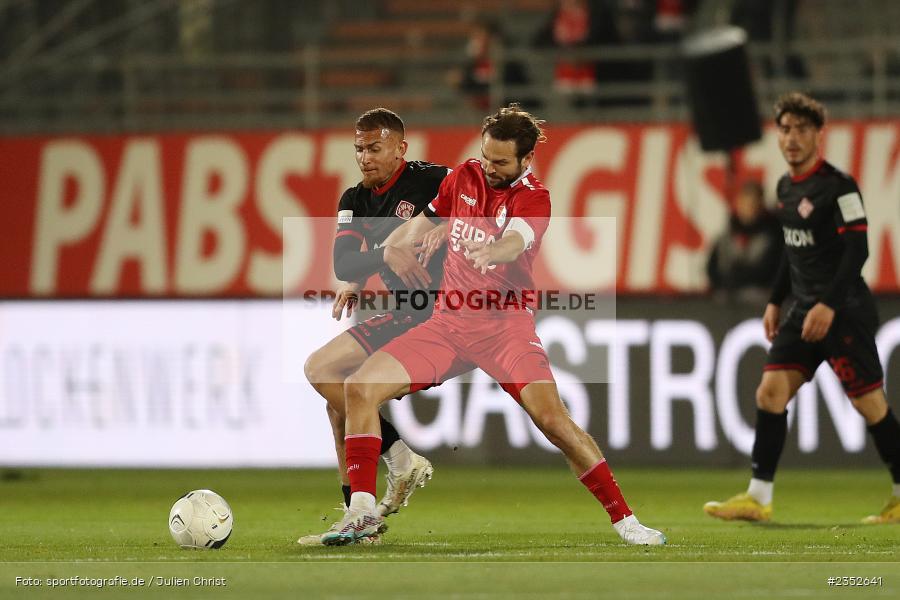 Marco Holz, FLYERALARM Arena, Würzburg, 24.02.2023, sport, action, Fussball, BFV, 25. Spieltag, Regionalliga Bayern, TGM, FWK, Türkgücü München, FC Würzburger Kickers - Bild-ID: 2352641