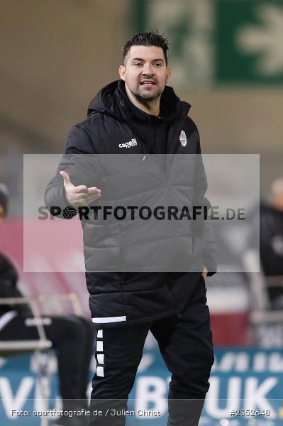 Alper Kayabunar, FLYERALARM Arena, Würzburg, 24.02.2023, sport, action, Fussball, BFV, 25. Spieltag, Regionalliga Bayern, TGM, FWK, Türkgücü München, FC Würzburger Kickers - Bild-ID: 2352648