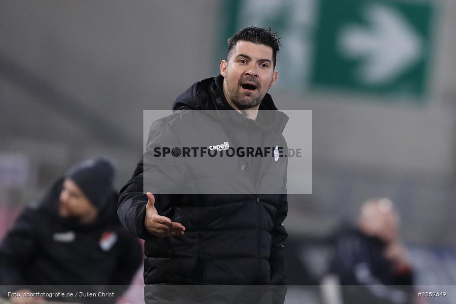 Alper Kayabunar, FLYERALARM Arena, Würzburg, 24.02.2023, sport, action, Fussball, BFV, 25. Spieltag, Regionalliga Bayern, TGM, FWK, Türkgücü München, FC Würzburger Kickers - Bild-ID: 2352649