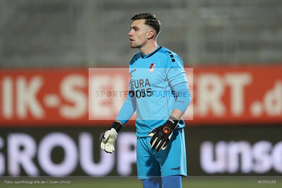 Johann Hipper, FLYERALARM Arena, Würzburg, 24.02.2023, sport, action, Fussball, BFV, 25. Spieltag, Regionalliga Bayern, TGM, FWK, Türkgücü München, FC Würzburger Kickers - Bild-ID: 2352658