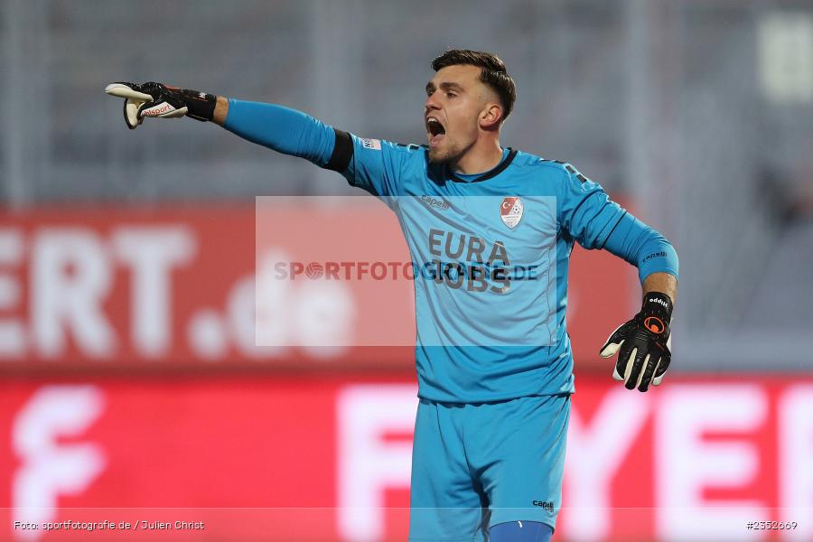 Johann Hipper, FLYERALARM Arena, Würzburg, 24.02.2023, sport, action, Fussball, BFV, 25. Spieltag, Regionalliga Bayern, TGM, FWK, Türkgücü München, FC Würzburger Kickers - Bild-ID: 2352669