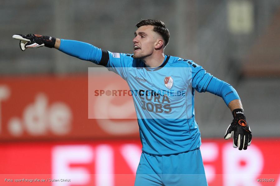 Johann Hipper, FLYERALARM Arena, Würzburg, 24.02.2023, sport, action, Fussball, BFV, 25. Spieltag, Regionalliga Bayern, TGM, FWK, Türkgücü München, FC Würzburger Kickers - Bild-ID: 2352670