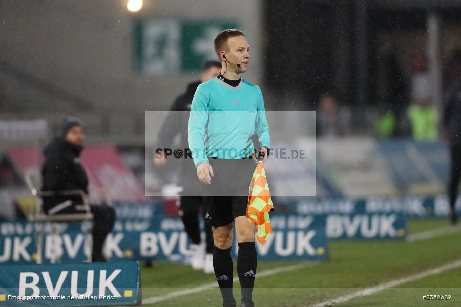 Dr. Quirin Demlehner, FLYERALARM Arena, Würzburg, 24.02.2023, sport, action, Fussball, BFV, 25. Spieltag, Regionalliga Bayern, TGM, FWK, Türkgücü München, FC Würzburger Kickers - Bild-ID: 2352689