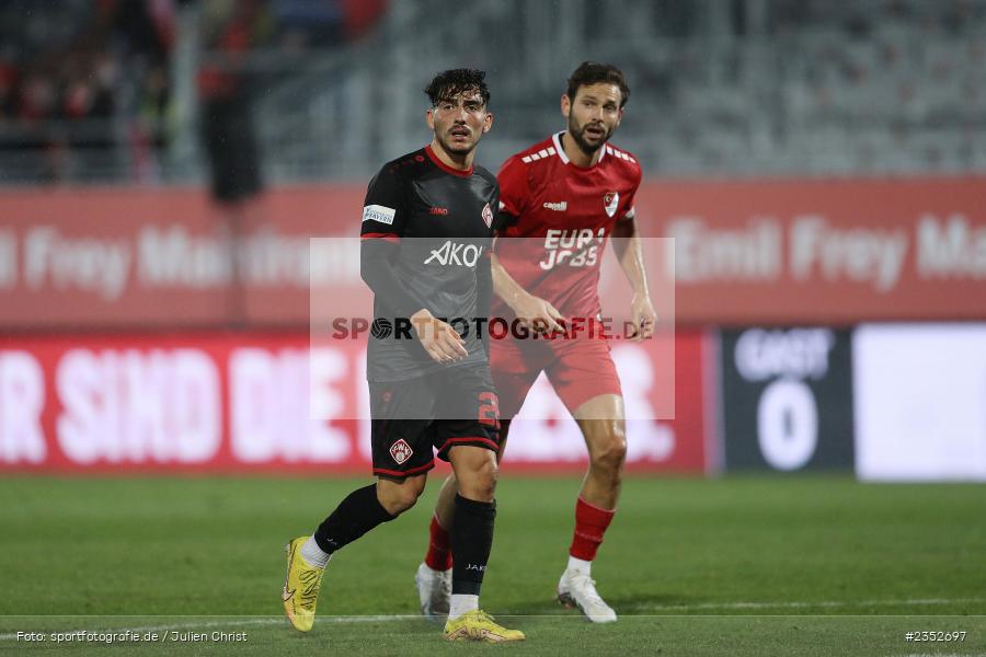 Domenico Alberico, FLYERALARM Arena, Würzburg, 24.02.2023, sport, action, Fussball, BFV, 25. Spieltag, Regionalliga Bayern, TGM, FWK, Türkgücü München, FC Würzburger Kickers - Bild-ID: 2352697