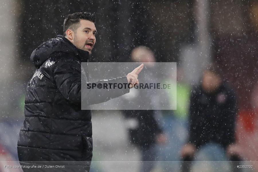 Alper Kayabunar, FLYERALARM Arena, Würzburg, 24.02.2023, sport, action, Fussball, BFV, 25. Spieltag, Regionalliga Bayern, TGM, FWK, Türkgücü München, FC Würzburger Kickers - Bild-ID: 2352702