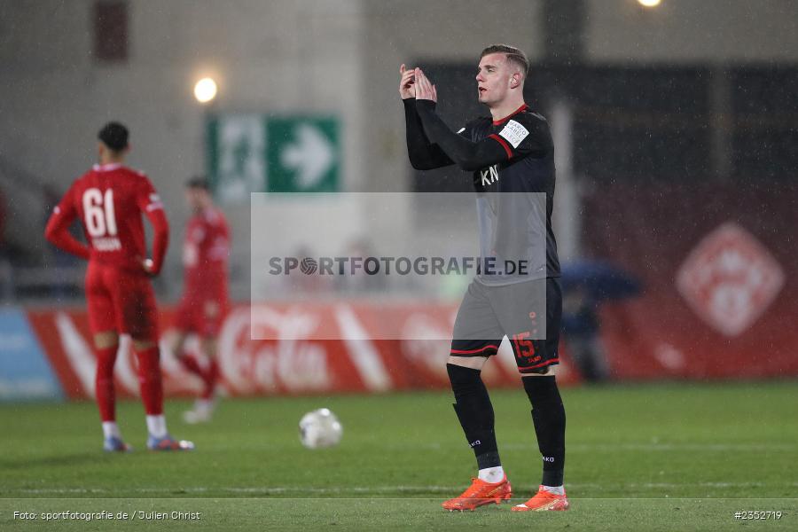 Felix Göttlicher, FLYERALARM Arena, Würzburg, 24.02.2023, sport, action, Fussball, BFV, 25. Spieltag, Regionalliga Bayern, TGM, FWK, Türkgücü München, FC Würzburger Kickers - Bild-ID: 2352719 Felix Göttlicher, FLYERALARM Arena, Würzburg, 24.02.2023, sport, action, Fussball, BFV, 25. Spieltag, Regionalliga Bayern, TGM, FWK, Türkgücü München, FC Würzburger Kickers - Bild-ID: 2352719