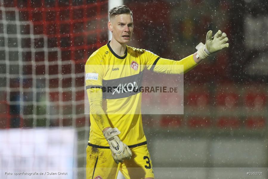 Eric Verstappen, FLYERALARM Arena, Würzburg, 24.02.2023, sport, action, Fussball, BFV, 25. Spieltag, Regionalliga Bayern, TGM, FWK, Türkgücü München, FC Würzburger Kickers - Bild-ID: 2352721