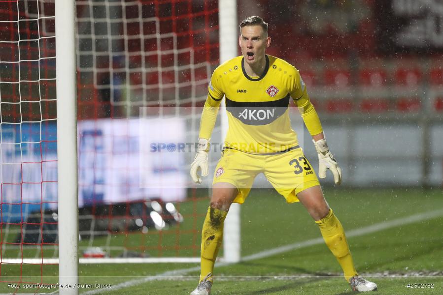 Eric Verstappen, FLYERALARM Arena, Würzburg, 24.02.2023, sport, action, Fussball, BFV, 25. Spieltag, Regionalliga Bayern, TGM, FWK, Türkgücü München, FC Würzburger Kickers - Bild-ID: 2352732