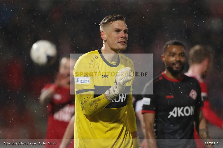Eric Verstappen, FLYERALARM Arena, Würzburg, 24.02.2023, sport, action, Fussball, BFV, 25. Spieltag, Regionalliga Bayern, TGM, FWK, Türkgücü München, FC Würzburger Kickers - Bild-ID: 2352745