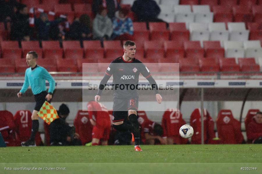 Felix Göttlicher, FLYERALARM Arena, Würzburg, 24.02.2023, sport, action, Fussball, BFV, 25. Spieltag, Regionalliga Bayern, TGM, FWK, Türkgücü München, FC Würzburger Kickers - Bild-ID: 2352749