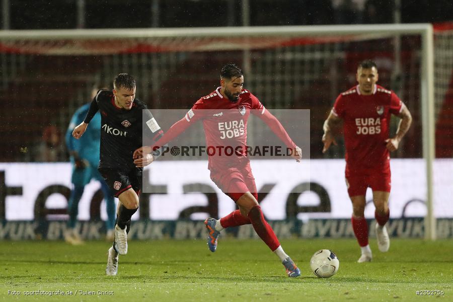 Ünal Tosun, FLYERALARM Arena, Würzburg, 24.02.2023, sport, action, Fussball, BFV, 25. Spieltag, Regionalliga Bayern, TGM, FWK, Türkgücü München, FC Würzburger Kickers - Bild-ID: 2352756