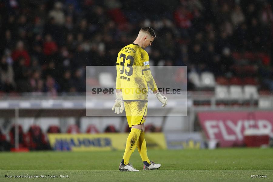 Eric Verstappen, FLYERALARM Arena, Würzburg, 24.02.2023, sport, action, Fussball, BFV, 25. Spieltag, Regionalliga Bayern, TGM, FWK, Türkgücü München, FC Würzburger Kickers - Bild-ID: 2352766