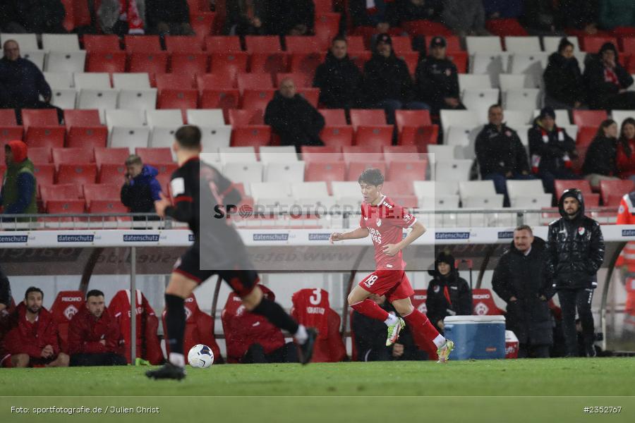 Masaaki Takahara, FLYERALARM Arena, Würzburg, 24.02.2023, sport, action, Fussball, BFV, 25. Spieltag, Regionalliga Bayern, TGM, FWK, Türkgücü München, FC Würzburger Kickers - Bild-ID: 2352767