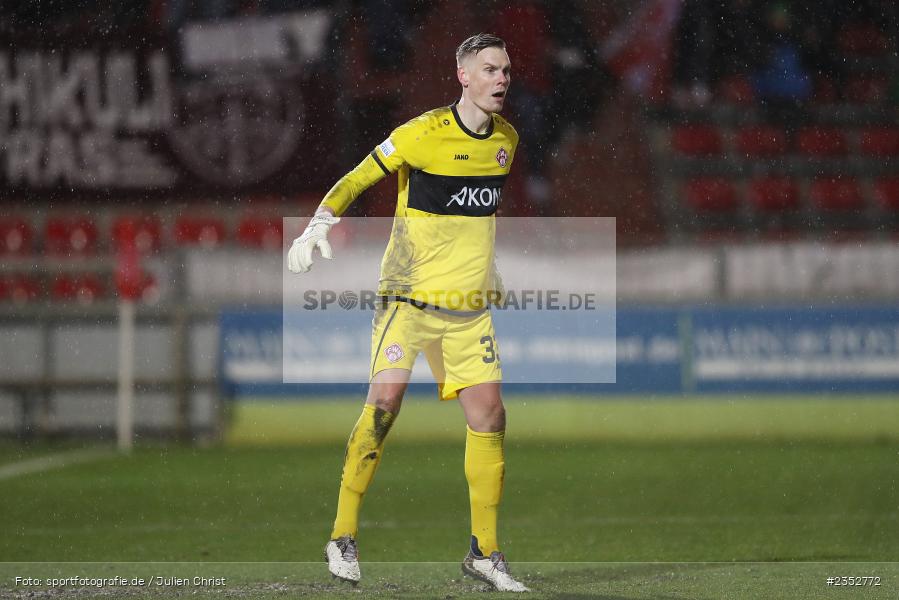 Eric Verstappen, FLYERALARM Arena, Würzburg, 24.02.2023, sport, action, Fussball, BFV, 25. Spieltag, Regionalliga Bayern, TGM, FWK, Türkgücü München, FC Würzburger Kickers - Bild-ID: 2352772