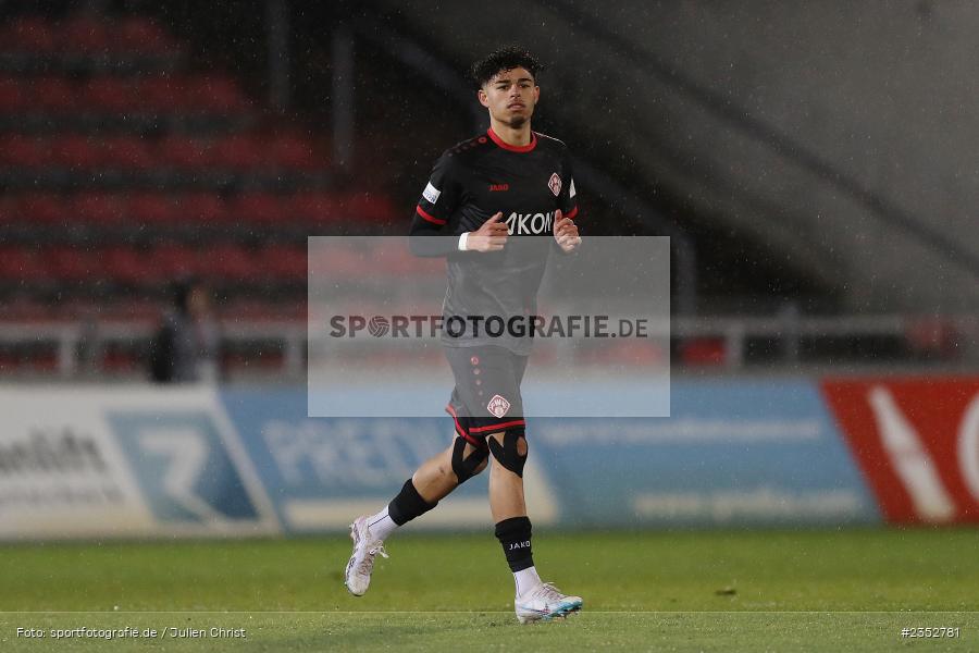 Andre Leipold, FLYERALARM Arena, Würzburg, 24.02.2023, sport, action, Fussball, BFV, 25. Spieltag, Regionalliga Bayern, TGM, FWK, Türkgücü München, FC Würzburger Kickers - Bild-ID: 2352781