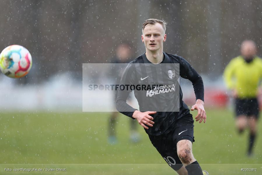 Marco Kunzmann, Sportgelände in der Au, Karlburg, 25.02.2023, sport, action, Fussball, BFV, 25. Spieltag, Landesliga Nordwest, LEN, TSV, TSV 1876 Lengfeld, TSV Karlburg - Bild-ID: 2352812 Marco Kunzmann, Sportgelände in der Au, Karlburg, 25.02.2023, sport, action, Fussball, BFV, 25. Spieltag, Landesliga Nordwest, LEN, TSV, TSV 1876 Lengfeld, TSV Karlburg - Bild-ID: 2352812