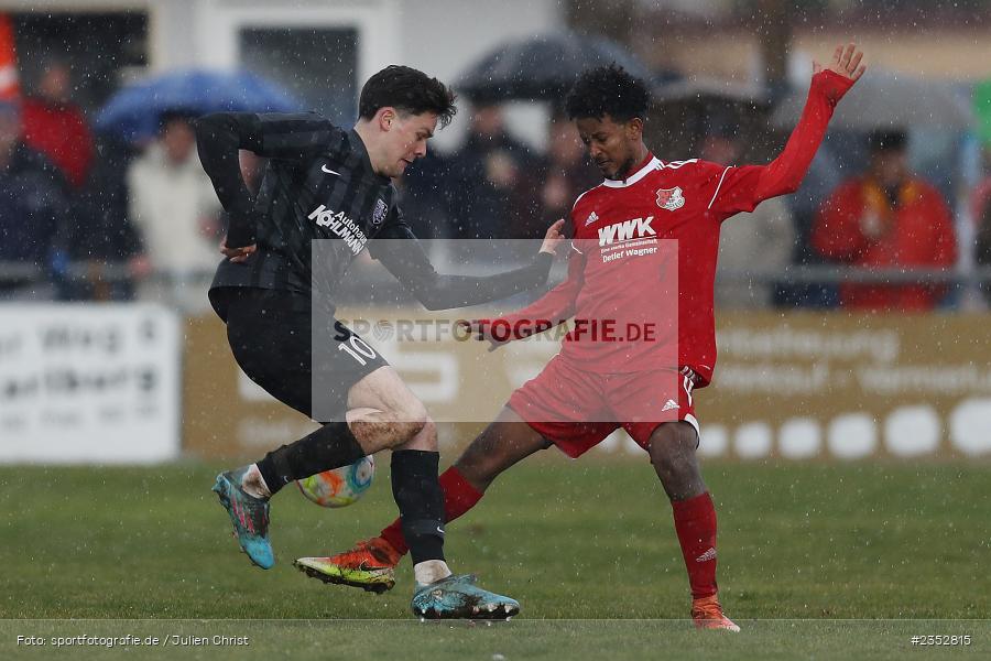 Michaele Mehari, Sportgelände in der Au, Karlburg, 25.02.2023, sport, action, Fussball, BFV, 25. Spieltag, Landesliga Nordwest, LEN, TSV, TSV 1876 Lengfeld, TSV Karlburg - Bild-ID: 2352815