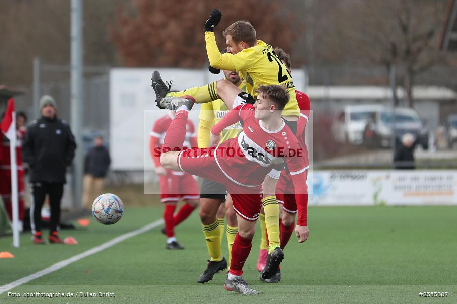 Tim Zachrau, Kunstrasenplatz, Frammersbach, 26.02.2023, sport, action, Fussball, BFV, 25. Spieltag, Landesliga Nordwest, FTS, TUS, FT Schweinfurt, TuS Frammersbach - Bild-ID: 2353007 Tim Zachrau, Kunstrasenplatz, Frammersbach, 26.02.2023, sport, action, Fussball, BFV, 25. Spieltag, Landesliga Nordwest, FTS, TUS, FT Schweinfurt, TuS Frammersbach - Bild-ID: 2353007