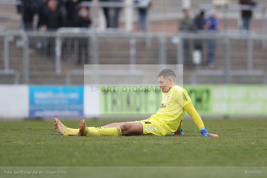 Maximilian Weisbäcker, Stadion am Schönbusch, Aschaffenburg, 04.03.2023, sport, action, Fussball, BFV, 26. Spieltag, Regionalliga Bayern, TSV, SVA, TSV Aubstadt, SV Viktoria Aschaffenburg - Bild-ID: 2353236 Maximilian Weisbäcker, Stadion am Schönbusch, Aschaffenburg, 04.03.2023, sport, action, Fussball, BFV, 26. Spieltag, Regionalliga Bayern, TSV, SVA, TSV Aubstadt, SV Viktoria Aschaffenburg - Bild-ID: 2353236