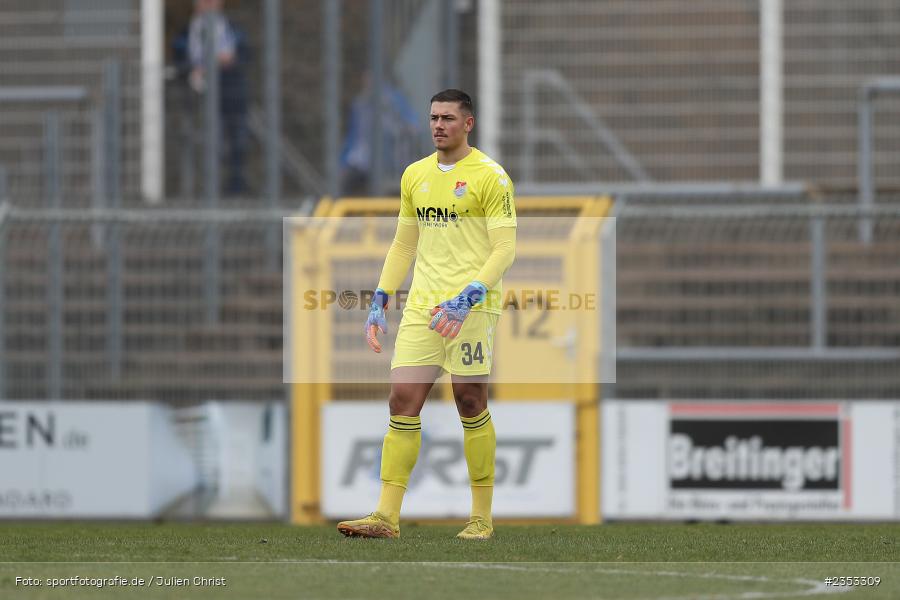 Maximilian Weisbäcker, Stadion am Schönbusch, Aschaffenburg, 04.03.2023, sport, action, Fussball, BFV, 26. Spieltag, Regionalliga Bayern, TSV, SVA, TSV Aubstadt, SV Viktoria Aschaffenburg - Bild-ID: 2353309 Maximilian Weisbäcker, Stadion am Schönbusch, Aschaffenburg, 04.03.2023, sport, action, Fussball, BFV, 26. Spieltag, Regionalliga Bayern, TSV, SVA, TSV Aubstadt, SV Viktoria Aschaffenburg - Bild-ID: 2353309