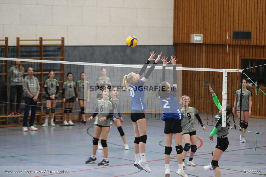 Main-Spessart-Halle, Marktheidenfeld, 05.03.2023, sport, action, DJK Karbach, BVV, Volleyball, Nordbayerische Meisterschaft U16 - Bild-ID: 2353388