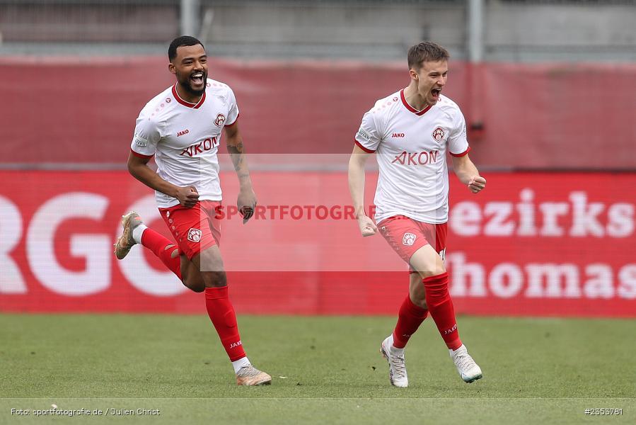 Maximilian Zaiser, AKON Arena, Würzburg, 11.03.2023, sport, action, BFV, Fussball, 27. Spieltag, Regionalliga Bayern, SVA, FWK, SV Viktoria Aschaffenburg, FC Würzburger Kickers - Bild-ID: 2353781