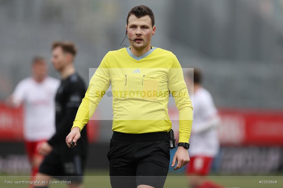 Elias Tiedeken, AKON Arena, Würzburg, 11.03.2023, sport, action, BFV, Fussball, 27. Spieltag, Regionalliga Bayern, SVA, FWK, SV Viktoria Aschaffenburg, FC Würzburger Kickers - Bild-ID: 2353868
