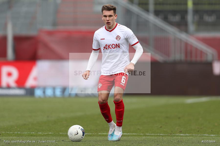 Marius Wegmann, AKON Arena, Würzburg, 11.03.2023, sport, action, BFV, Fussball, 27. Spieltag, Regionalliga Bayern, SVA, FWK, SV Viktoria Aschaffenburg, FC Würzburger Kickers - Bild-ID: 2353869 Marius Wegmann, AKON Arena, Würzburg, 11.03.2023, sport, action, BFV, Fussball, 27. Spieltag, Regionalliga Bayern, SVA, FWK, SV Viktoria Aschaffenburg, FC Würzburger Kickers - Bild-ID: 2353869
