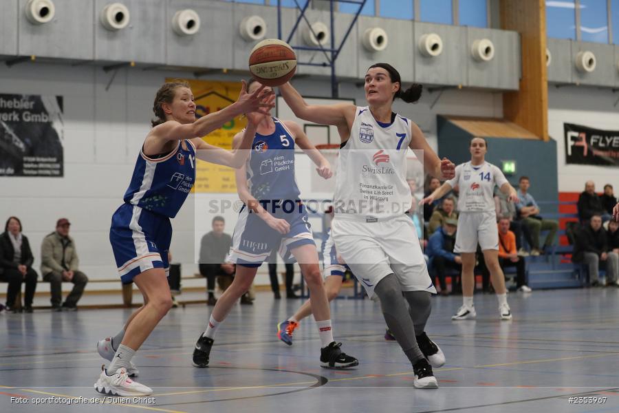 Anne Pfister, Hans-Wilhelm-Renkhoff-Halle, Marktheidenfeld, 11.03.2023, sport, action, DBB, Regionalliga Damen PlayOff Halbfinale, Basketball, TSV, TVM, TSV München Ost, TV Marktheidenfeld - Bild-ID: 2353967 Anne Pfister, Hans-Wilhelm-Renkhoff-Halle, Marktheidenfeld, 11.03.2023, sport, action, DBB, Regionalliga Damen PlayOff Halbfinale, Basketball, TSV, TVM, TSV München Ost, TV Marktheidenfeld - Bild-ID: 2353967