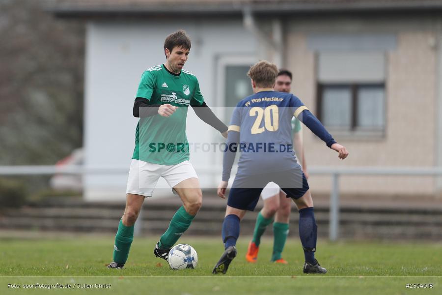 Benedikt Schlereth, Sportplatz, Gössenheim, 12.03.2023, sport, action, Fussball, BFV, 19. Spieltag, Kreisliga Würzburg, FVK, FCG, FV Karlstadt, FC Gössenheim - Bild-ID: 2354018