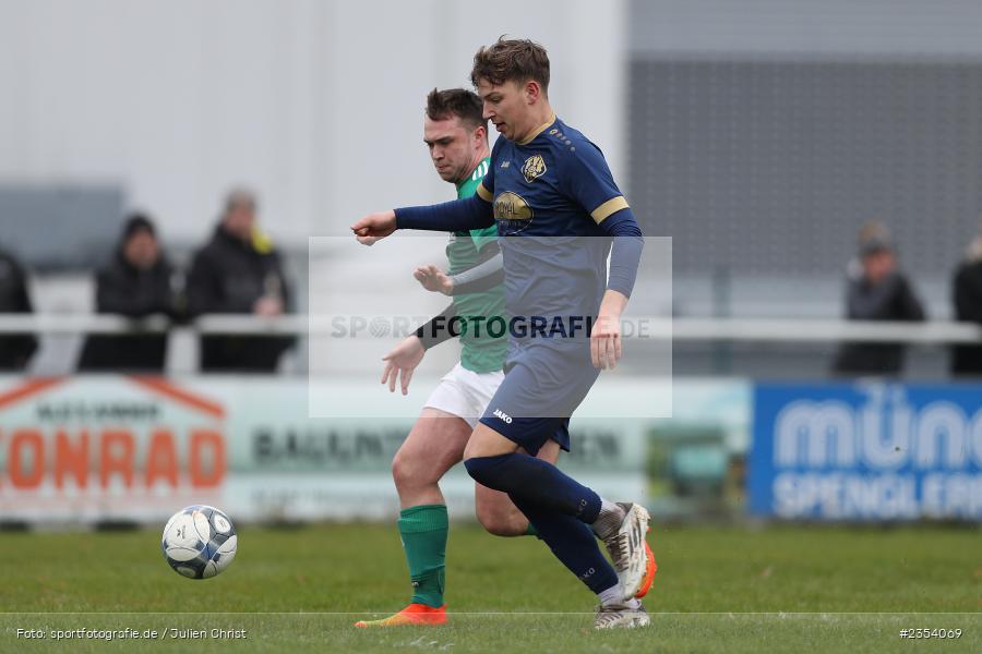 Jakob Fischer, Sportplatz, Gössenheim, 12.03.2023, sport, action, Fussball, BFV, 19. Spieltag, Kreisliga Würzburg, FVK, FCG, FV Karlstadt, FC Gössenheim - Bild-ID: 2354069