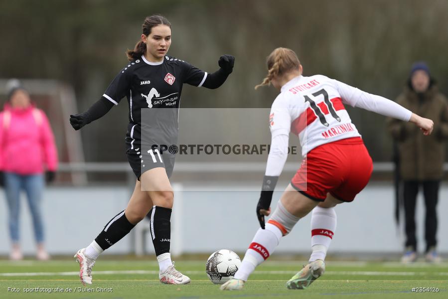 Laura Eisler, Sportpark Heuchelhof, Würzburg, 12.03.2023, sport, action, Fussball, BFV, Oberliga Baden-Württemberg, Bayernliga, VFB, FWK, VfB Stuttgart, FC Würzburger Kickers - Bild-ID: 2354126