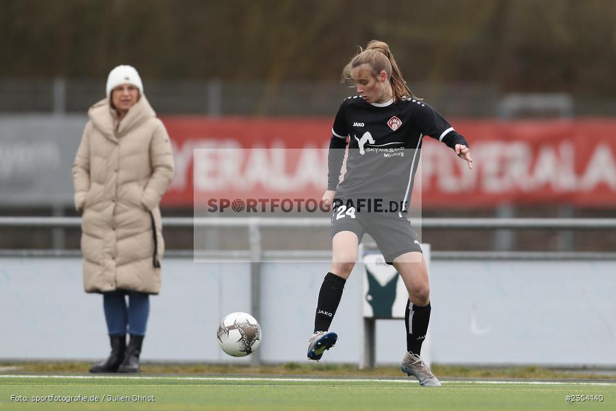 Laura Gerst, Sportpark Heuchelhof, Würzburg, 12.03.2023, sport, action, Fussball, BFV, Oberliga Baden-Württemberg, Bayernliga, VFB, FWK, VfB Stuttgart, FC Würzburger Kickers - Bild-ID: 2354140 Laura Gerst, Sportpark Heuchelhof, Würzburg, 12.03.2023, sport, action, Fussball, BFV, Oberliga Baden-Württemberg, Bayernliga, VFB, FWK, VfB Stuttgart, FC Würzburger Kickers - Bild-ID: 2354140