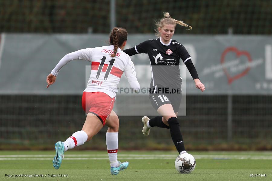 Anna Horwath, Sportpark Heuchelhof, Würzburg, 12.03.2023, sport, action, Fussball, BFV, Oberliga Baden-Württemberg, Bayernliga, VFB, FWK, VfB Stuttgart, FC Würzburger Kickers - Bild-ID: 2354148 Anna Horwath, Sportpark Heuchelhof, Würzburg, 12.03.2023, sport, action, Fussball, BFV, Oberliga Baden-Württemberg, Bayernliga, VFB, FWK, VfB Stuttgart, FC Würzburger Kickers - Bild-ID: 2354148