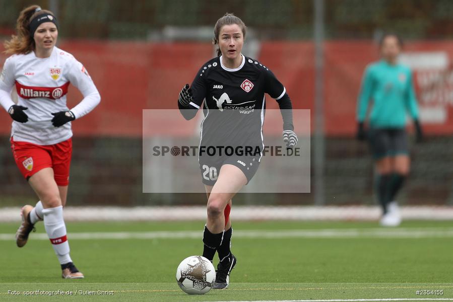 Nicole Kreußer, Sportpark Heuchelhof, Würzburg, 12.03.2023, sport, action, Fussball, BFV, Oberliga Baden-Württemberg, Bayernliga, VFB, FWK, VfB Stuttgart, FC Würzburger Kickers - Bild-ID: 2354155 Nicole Kreußer, Sportpark Heuchelhof, Würzburg, 12.03.2023, sport, action, Fussball, BFV, Oberliga Baden-Württemberg, Bayernliga, VFB, FWK, VfB Stuttgart, FC Würzburger Kickers - Bild-ID: 2354155