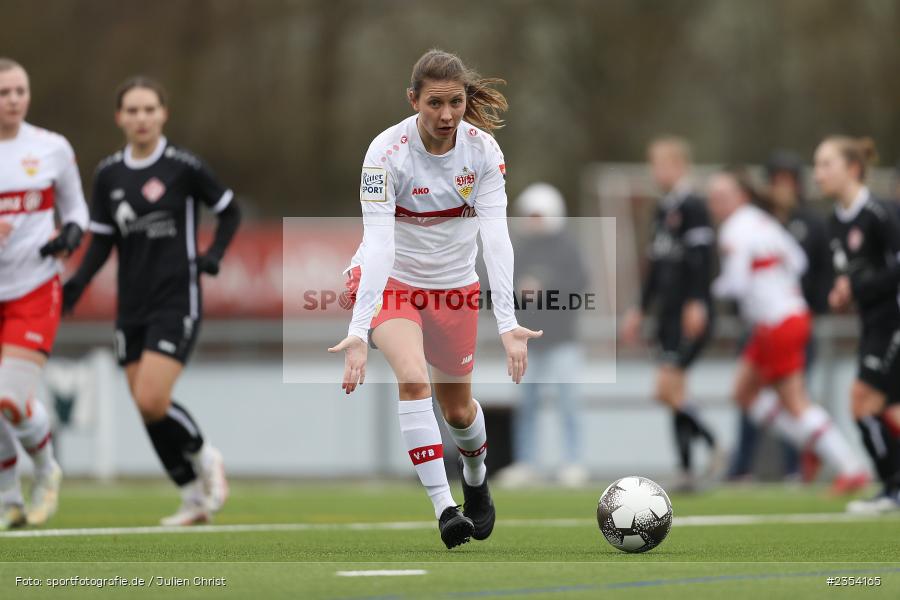 Svenja Merten, Sportpark Heuchelhof, Würzburg, 12.03.2023, sport, action, Fussball, BFV, Oberliga Baden-Württemberg, Bayernliga, VFB, FWK, VfB Stuttgart, FC Würzburger Kickers - Bild-ID: 2354165 Svenja Merten, Sportpark Heuchelhof, Würzburg, 12.03.2023, sport, action, Fussball, BFV, Oberliga Baden-Württemberg, Bayernliga, VFB, FWK, VfB Stuttgart, FC Würzburger Kickers - Bild-ID: 2354165