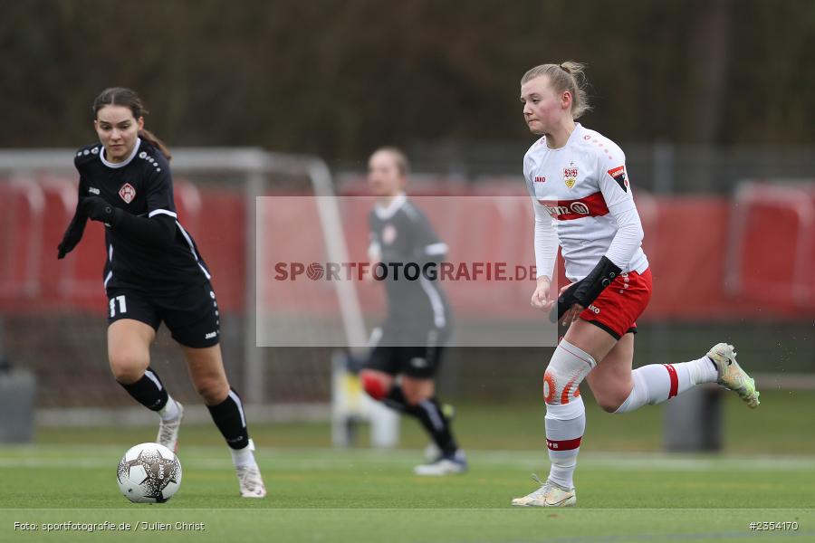 Chiara-Michelle Marziniak, Sportpark Heuchelhof, Würzburg, 12.03.2023, sport, action, Fussball, BFV, Oberliga Baden-Württemberg, Bayernliga, VFB, FWK, VfB Stuttgart, FC Würzburger Kickers - Bild-ID: 2354170 Chiara-Michelle Marziniak, Sportpark Heuchelhof, Würzburg, 12.03.2023, sport, action, Fussball, BFV, Oberliga Baden-Württemberg, Bayernliga, VFB, FWK, VfB Stuttgart, FC Würzburger Kickers - Bild-ID: 2354170