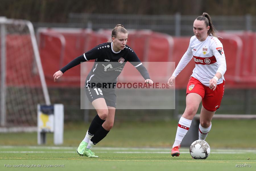 Kira Artmann, Sportpark Heuchelhof, Würzburg, 12.03.2023, sport, action, Fussball, BFV, Oberliga Baden-Württemberg, Bayernliga, VFB, FWK, VfB Stuttgart, FC Würzburger Kickers - Bild-ID: 2354176 Kira Artmann, Sportpark Heuchelhof, Würzburg, 12.03.2023, sport, action, Fussball, BFV, Oberliga Baden-Württemberg, Bayernliga, VFB, FWK, VfB Stuttgart, FC Würzburger Kickers - Bild-ID: 2354176