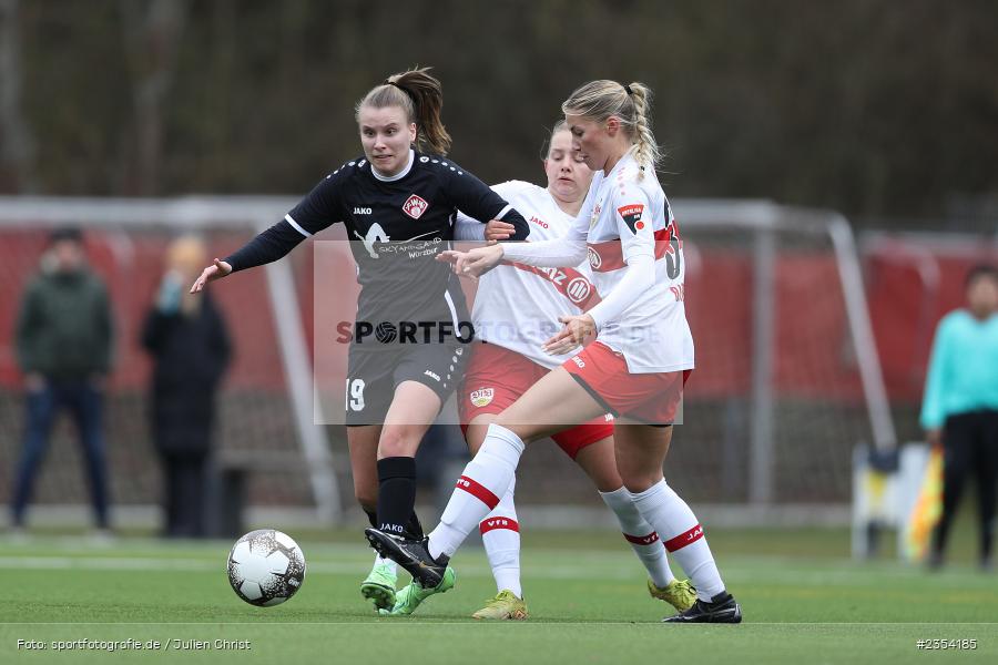 Victoria Maidhof, Sportpark Heuchelhof, Würzburg, 12.03.2023, sport, action, Fussball, BFV, Oberliga Baden-Württemberg, Bayernliga, VFB, FWK, VfB Stuttgart, FC Würzburger Kickers - Bild-ID: 2354185 Victoria Maidhof, Sportpark Heuchelhof, Würzburg, 12.03.2023, sport, action, Fussball, BFV, Oberliga Baden-Württemberg, Bayernliga, VFB, FWK, VfB Stuttgart, FC Würzburger Kickers - Bild-ID: 2354185