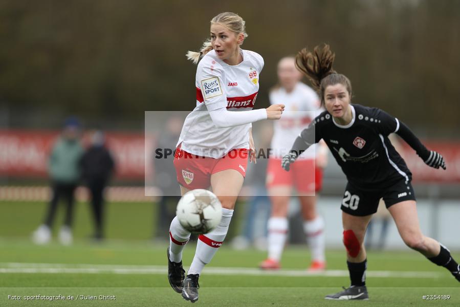 Hanna Birkner, Sportpark Heuchelhof, Würzburg, 12.03.2023, sport, action, Fussball, BFV, Oberliga Baden-Württemberg, Bayernliga, VFB, FWK, VfB Stuttgart, FC Würzburger Kickers - Bild-ID: 2354189 Hanna Birkner, Sportpark Heuchelhof, Würzburg, 12.03.2023, sport, action, Fussball, BFV, Oberliga Baden-Württemberg, Bayernliga, VFB, FWK, VfB Stuttgart, FC Würzburger Kickers - Bild-ID: 2354189