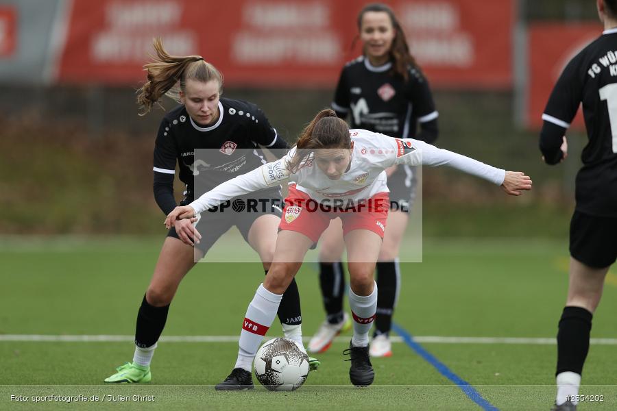 Svenja Merten, Sportpark Heuchelhof, Würzburg, 12.03.2023, sport, action, Fussball, BFV, Oberliga Baden-Württemberg, Bayernliga, VFB, FWK, VfB Stuttgart, FC Würzburger Kickers - Bild-ID: 2354202 Svenja Merten, Sportpark Heuchelhof, Würzburg, 12.03.2023, sport, action, Fussball, BFV, Oberliga Baden-Württemberg, Bayernliga, VFB, FWK, VfB Stuttgart, FC Würzburger Kickers - Bild-ID: 2354202