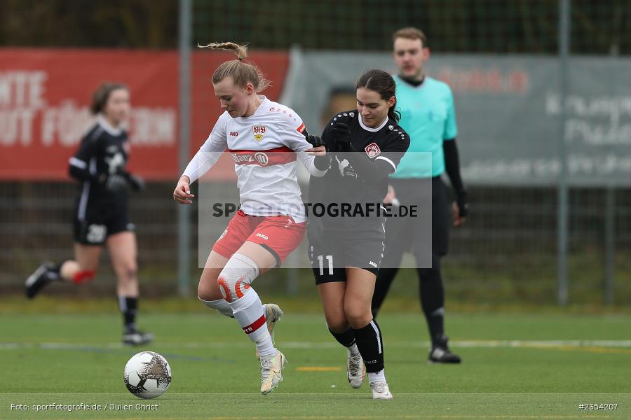 Chiara-Michelle Marziniak, Sportpark Heuchelhof, Würzburg, 12.03.2023, sport, action, Fussball, BFV, Oberliga Baden-Württemberg, Bayernliga, VFB, FWK, VfB Stuttgart, FC Würzburger Kickers - Bild-ID: 2354207 Chiara-Michelle Marziniak, Sportpark Heuchelhof, Würzburg, 12.03.2023, sport, action, Fussball, BFV, Oberliga Baden-Württemberg, Bayernliga, VFB, FWK, VfB Stuttgart, FC Würzburger Kickers - Bild-ID: 2354207