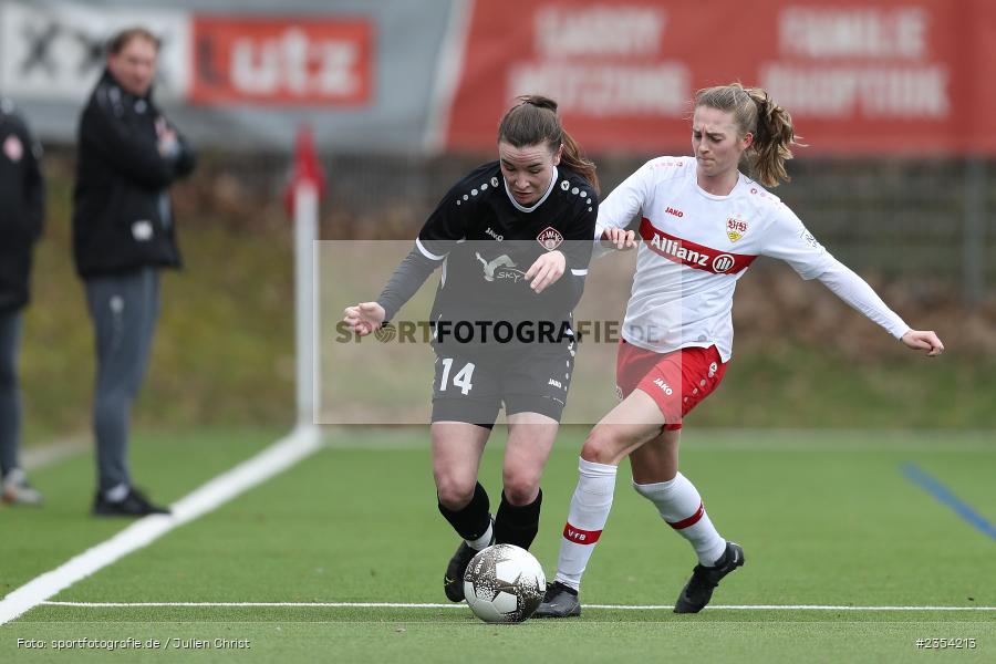Lea Schrenk, Sportpark Heuchelhof, Würzburg, 12.03.2023, sport, action, Fussball, BFV, Oberliga Baden-Württemberg, Bayernliga, VFB, FWK, VfB Stuttgart, FC Würzburger Kickers - Bild-ID: 2354213 Lea Schrenk, Sportpark Heuchelhof, Würzburg, 12.03.2023, sport, action, Fussball, BFV, Oberliga Baden-Württemberg, Bayernliga, VFB, FWK, VfB Stuttgart, FC Würzburger Kickers - Bild-ID: 2354213