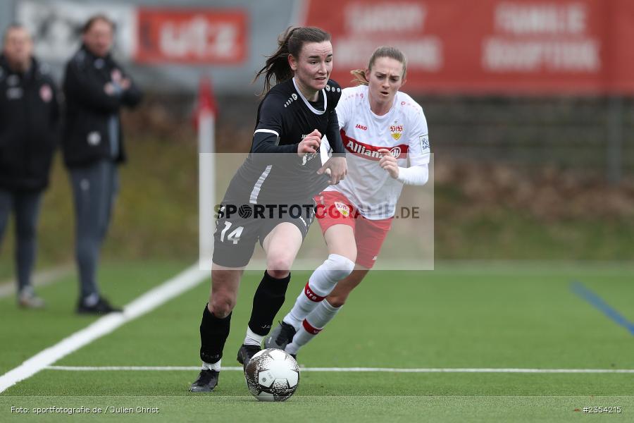 Lea Schrenk, Sportpark Heuchelhof, Würzburg, 12.03.2023, sport, action, Fussball, BFV, Oberliga Baden-Württemberg, Bayernliga, VFB, FWK, VfB Stuttgart, FC Würzburger Kickers - Bild-ID: 2354215 Lea Schrenk, Sportpark Heuchelhof, Würzburg, 12.03.2023, sport, action, Fussball, BFV, Oberliga Baden-Württemberg, Bayernliga, VFB, FWK, VfB Stuttgart, FC Würzburger Kickers - Bild-ID: 2354215